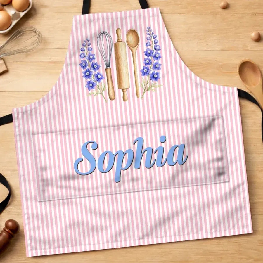Personalized Freshly Baked Apron