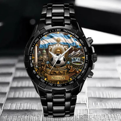 Personalized Argentina Soccer Watch