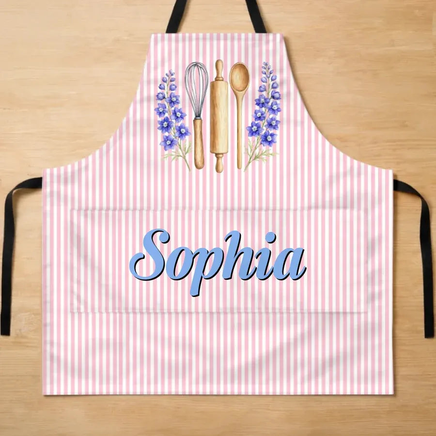 Personalized Freshly Baked Apron
