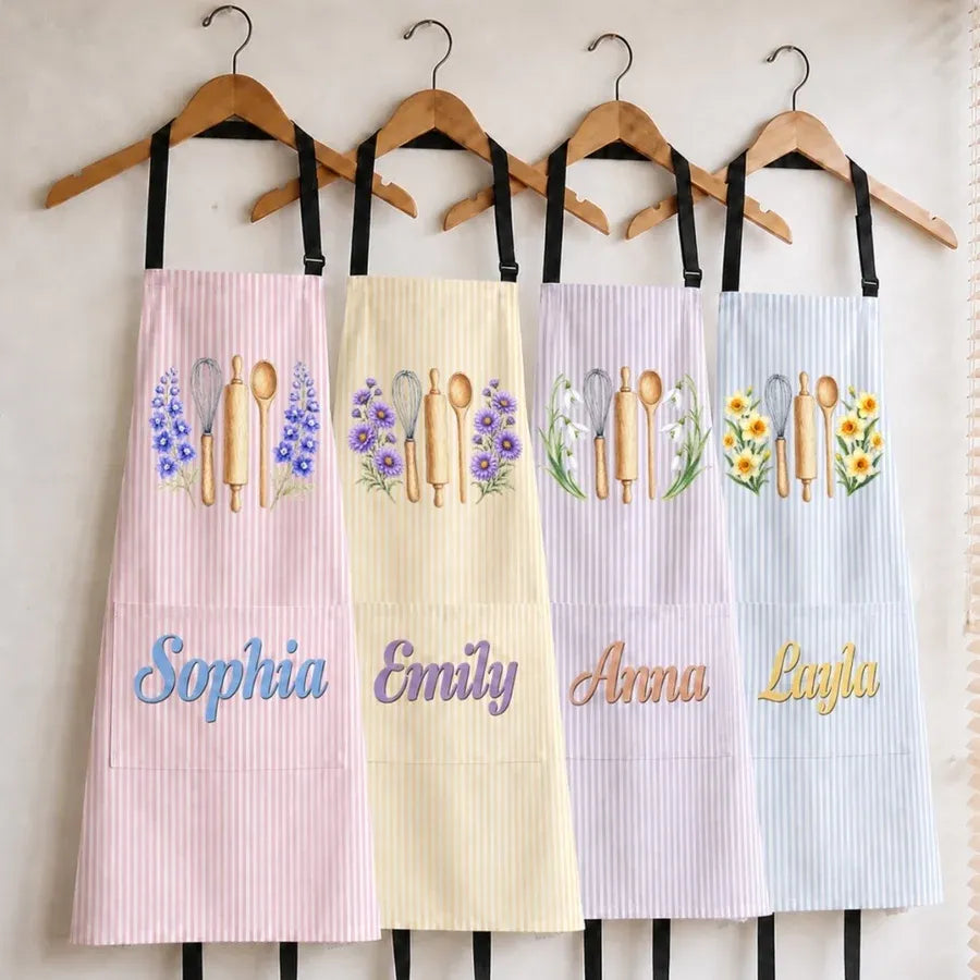 Personalized Freshly Baked Apron