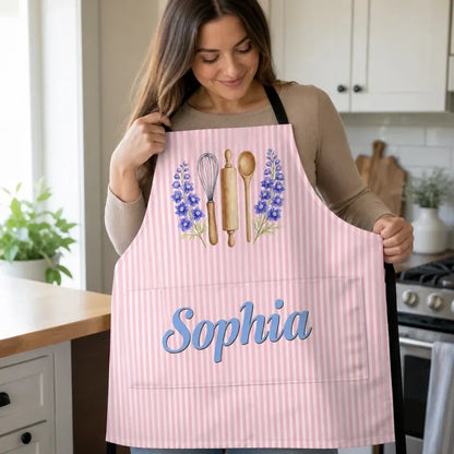 Personalized Freshly Baked Apron