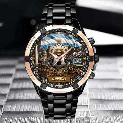 Personalized Argentina Soccer Watch